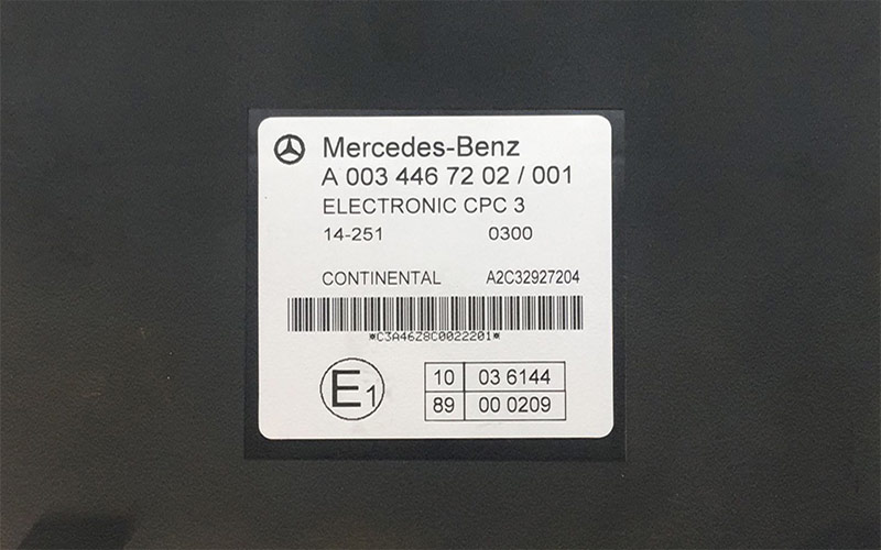 Ремонт блока управления CPC3 Mercedes ACTROS MP4