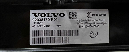 Ремонт щитка приборов volvo fh4